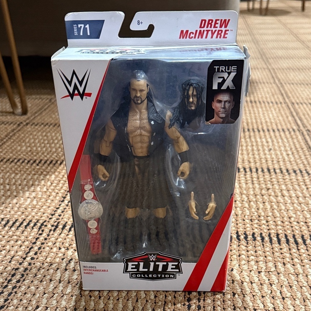 WWE Elite Collection Drew McIntyre Figure with Accessories